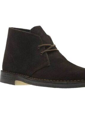 Clarks Desert Boot (Brown Suede 1) Men's Lace-up Boots